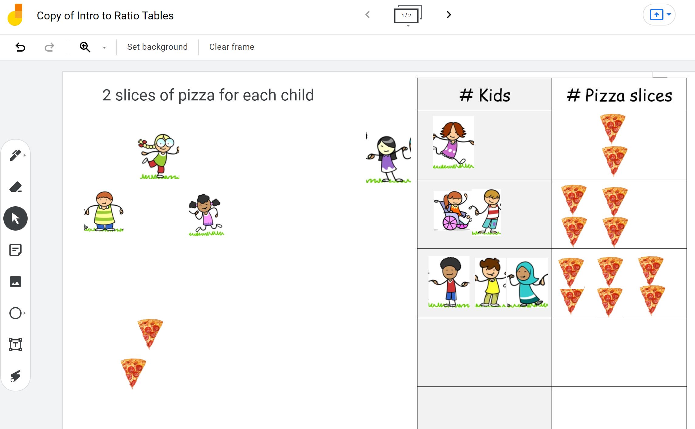 Intro to Ratio Tables
